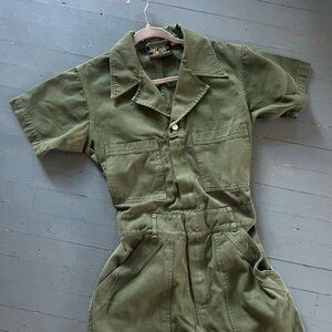 Big Bud Press Army Green Jumpsuit